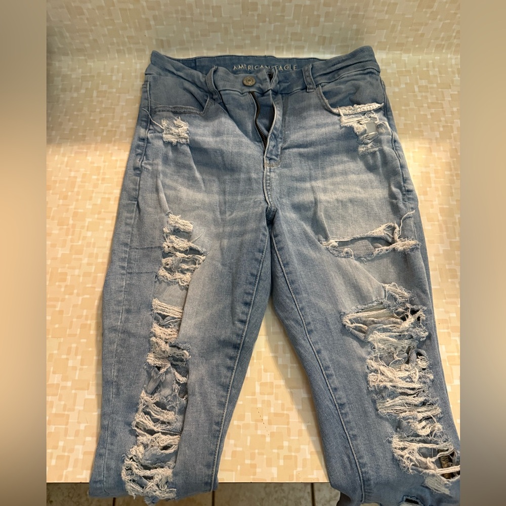 American Eagle High rise skinny jeans